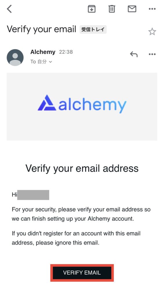 VERIFY EMAIL