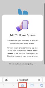 ホーム画面に追加
