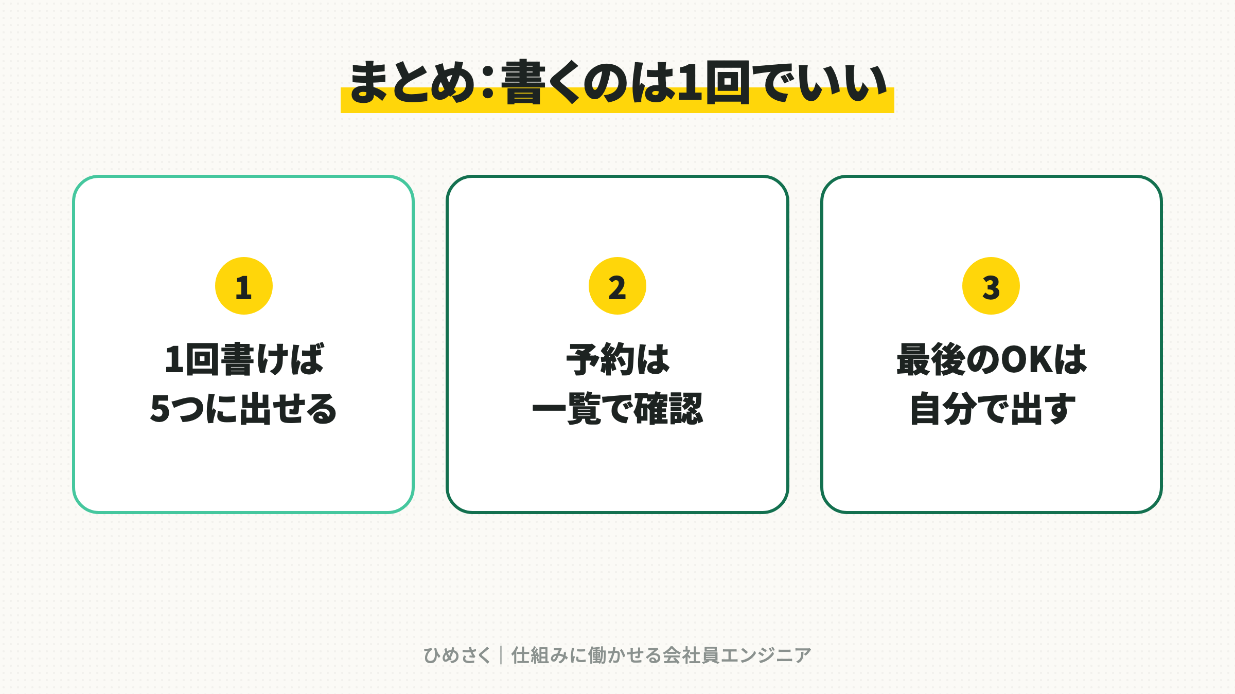 まとめ